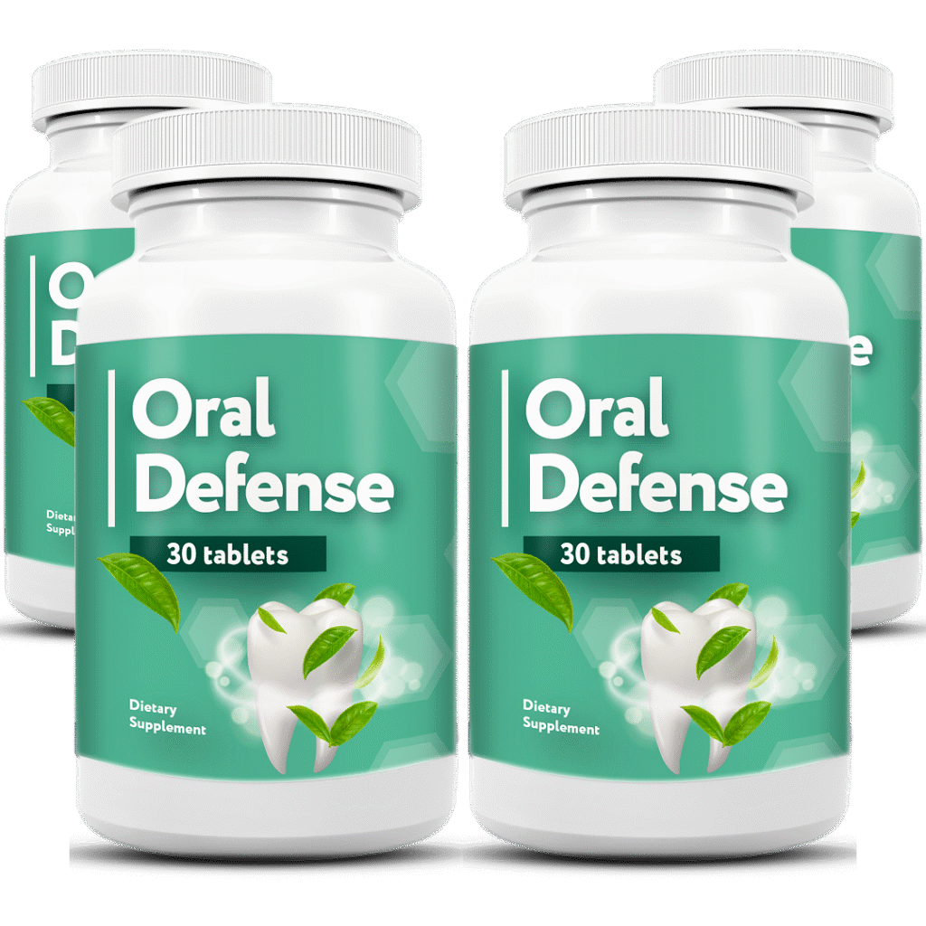 Oral Defense daily supplement for teeth and gum health